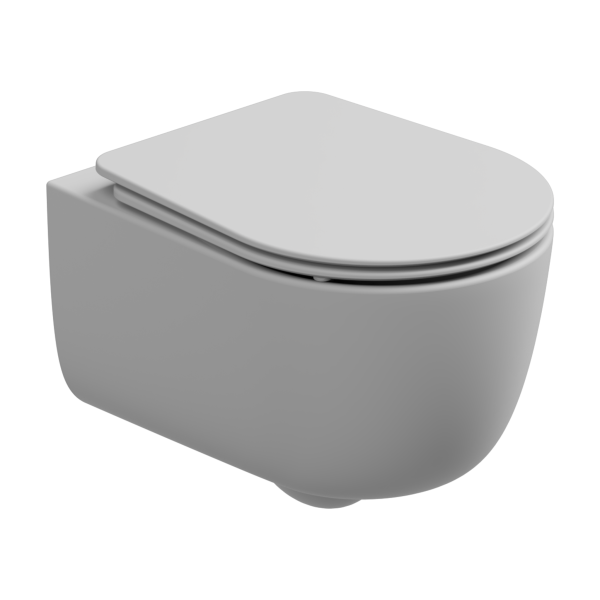 Чаша подвесного унитаза со смывом Smart Clean GSG Ceramic Design Hit! HIWCSO001, белый матовый