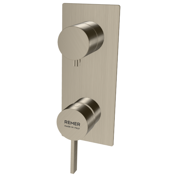 Смеситель для душа Remer Metrica MC93WBXV, сталь