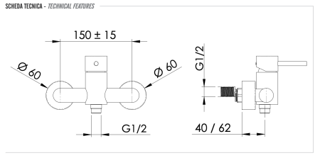 Смеситель для душа Remer X Style X31
