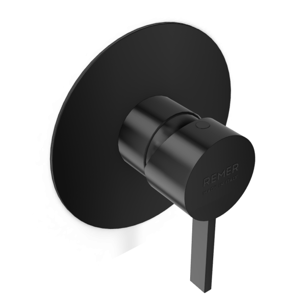 Смеситель для душа Remer Metrica MC30LCFP, черный брашированный хром
