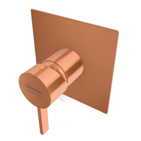 Смеситель для душа Remer Metrica MC30QRP, медь брашированная