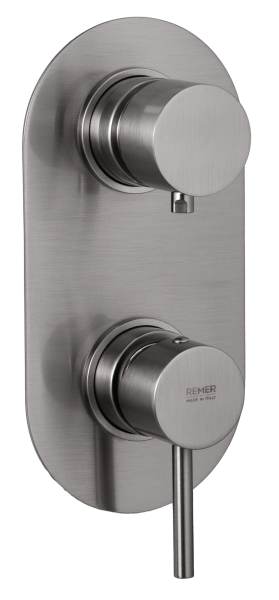 Смеситель для душа Remer X Style X93KBNP, никель брашированный