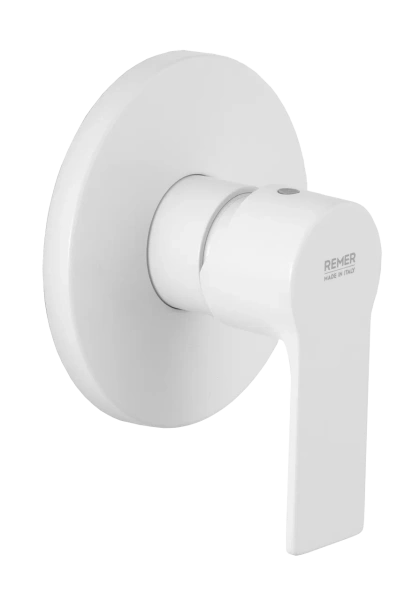 Смеситель для душа Remer Energy EY30BO, белый матовый