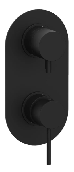 Смеситель для душа Remer X Style X94NO, чёрный матовый