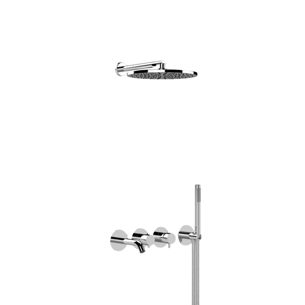 Душевая система Mariani Next B0017HNXP3TB30, хром