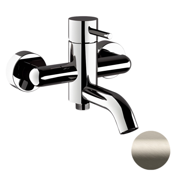 Смеситель для ванны Remer X Style X05XV, сталь