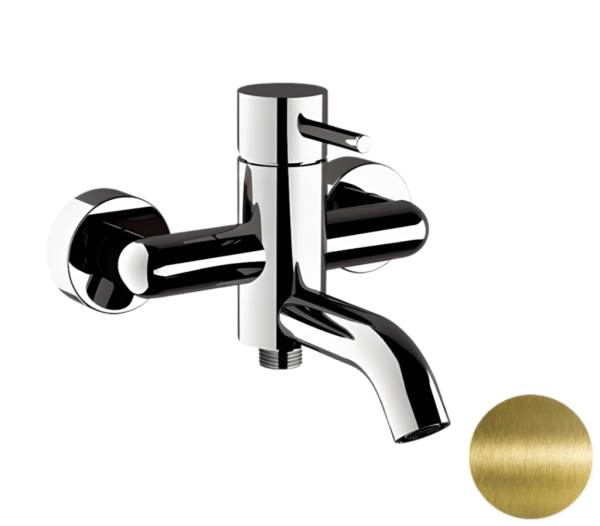 Смеситель для ванны Remer X Style X05VO, состаренная латунь