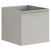 Шкаф подвесной с 2 ящиками 40 см Onsen Pixel 68-CS-042-S2-M11, серый