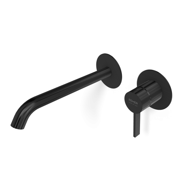 Смеситель для раковины Remer Metrica MC15PLWBGM, оружейная сталь PVD