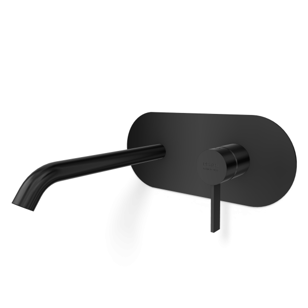 Смеситель для раковины Remer Metrica MC15LWBCFP, черный брашированный хром