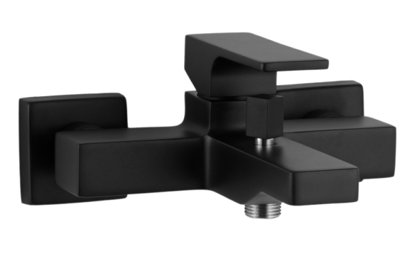 Смеситель для ванны Remer Absolute AU05NO, чёрный матовый