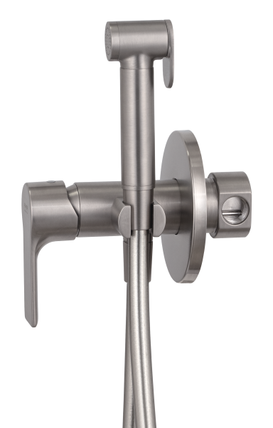 Гигиенический душ со смесителем Remer Energy EY65WXV, сталь