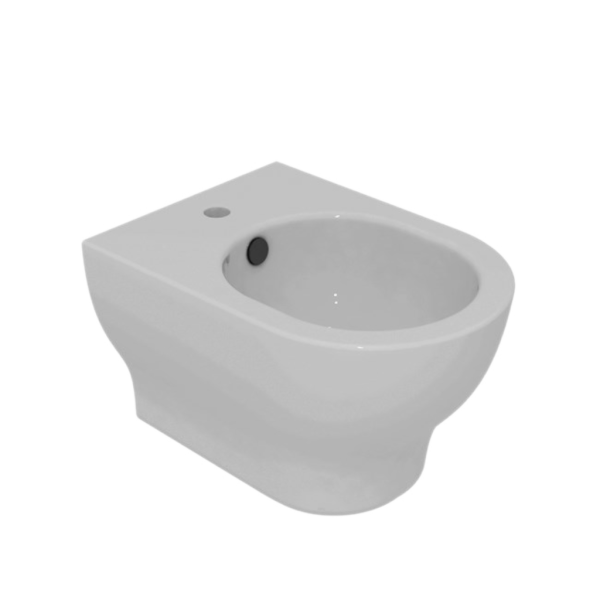 Биде подвесное GSG Ceramic Design Speed SPBISO000, белый глянцевый