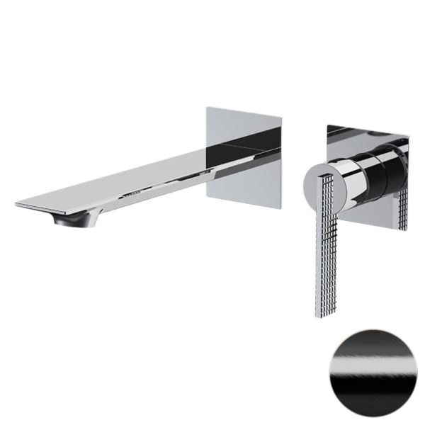 Смеситель для раковины Daniel Club ANC632PLFZ, черный брашированный хром