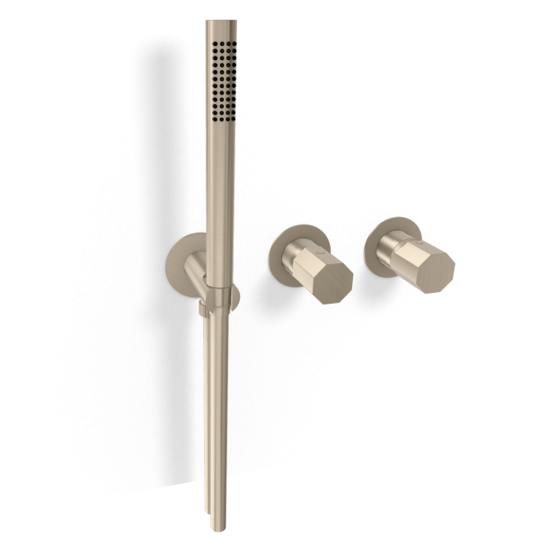 Смеситель для душа Remer Ottagono ON97D3PWBXV, сталь