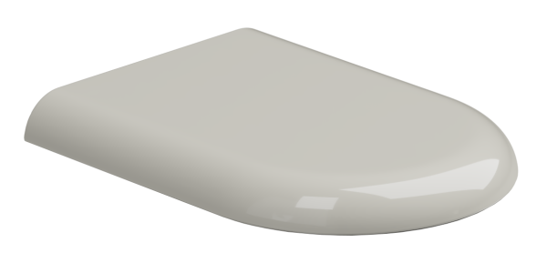 Крышка с сиденьем для подвесного унитаза с микролифтом GSG Ceramic Design Petra PECOPRTICR013, пергамон глянцевый