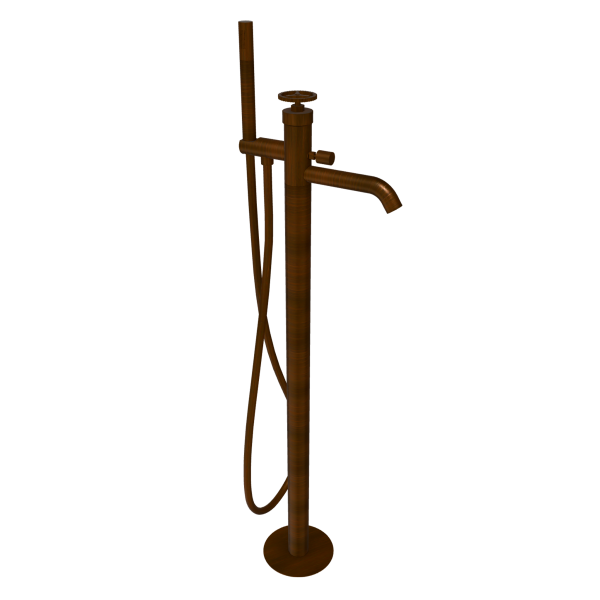 Смеситель для ванны Remer Chrono CH08BR, бронза масляная