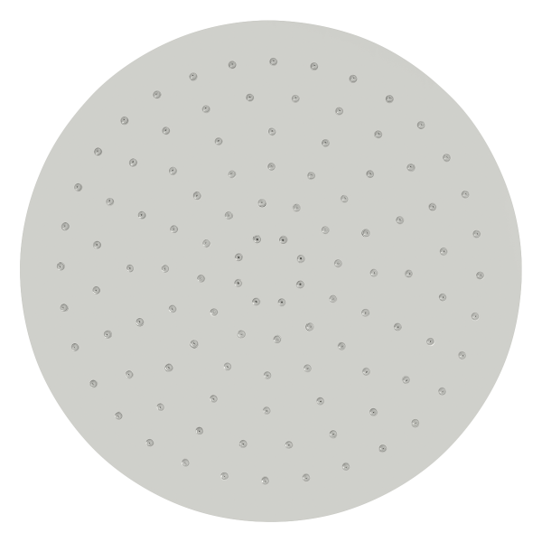 Верхний душ с шарнирным соединением 30 см Mariani Tondo B00ST00130