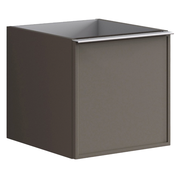  Шкаф подвесной с 2 ящиками 40 см Onsen Pixel 68-CS-042-F2-M23, серый