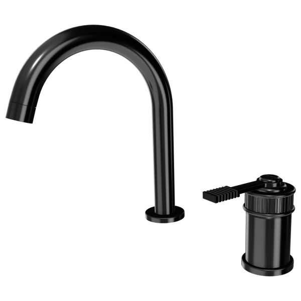 Смеситель для раковины Remer Atelier AL57CFP, черный брашированный хром