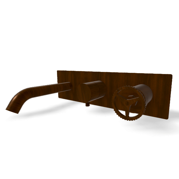 Смеситель для ванны Remer Chrono CH54D2WBBR, бронза масляная