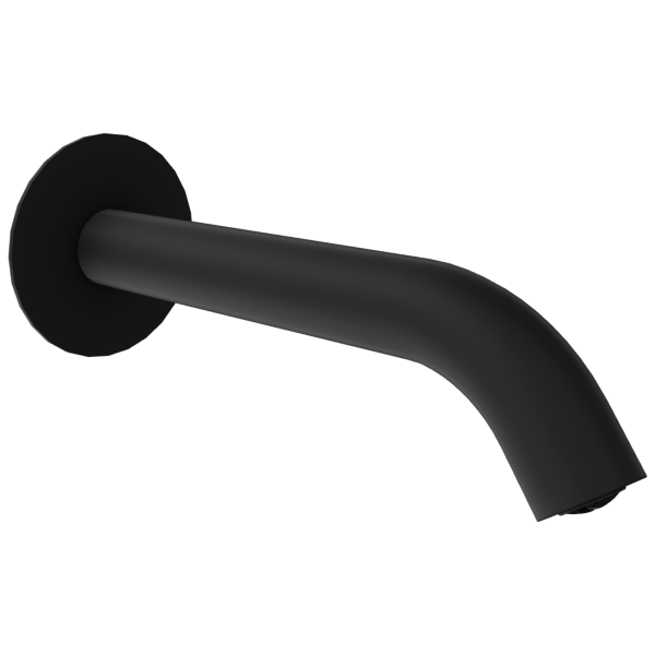 Излив настенный 16 см Remer X Style 91X70NO, черный матовый