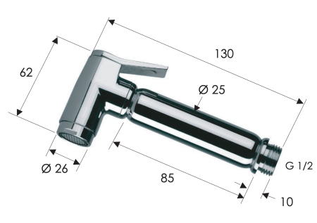 Гигиенический душ Remer 332OLAX