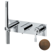 Смеситель для душа Remer Atelier AL97D3WBBR, бронза масляная