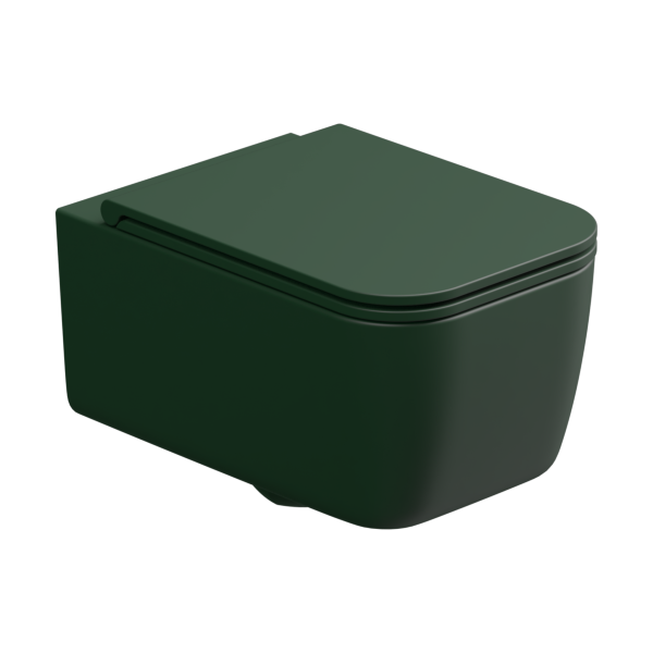 Чаша подвесного унитаза GSG Ceramic Design Brio BRWCSO036, Smeraldo Matt