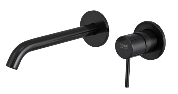 Смеситель для раковины Remer X Style X15PWBCFP, черный брашированный хром