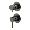 Смеситель для душа Daniel Tokyo Steel SSTX612D2PGM, черный брашированный PVD