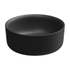 Раковина накладная 42 см GSG Ceramic Design Hit! HILAVRO42003, черный матовый