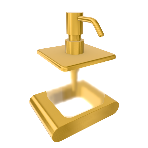 Дозатор Remer Lounge LN13BG, золото брашированное