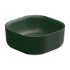 Раковина накладная 42 см GSG Ceramic Design Hit! HILAVQU42036, Smeraldo Matt