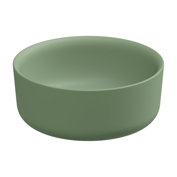 Раковина накладная 42 см GSG Ceramic Design Hit! HILAVRO42031, Salvia Matt