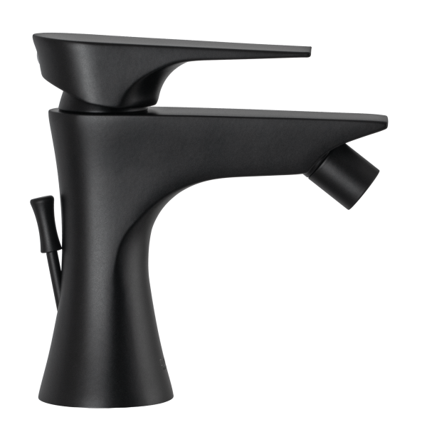 Смеситель для биде Daniel Diva DV60415, чёрный матовый