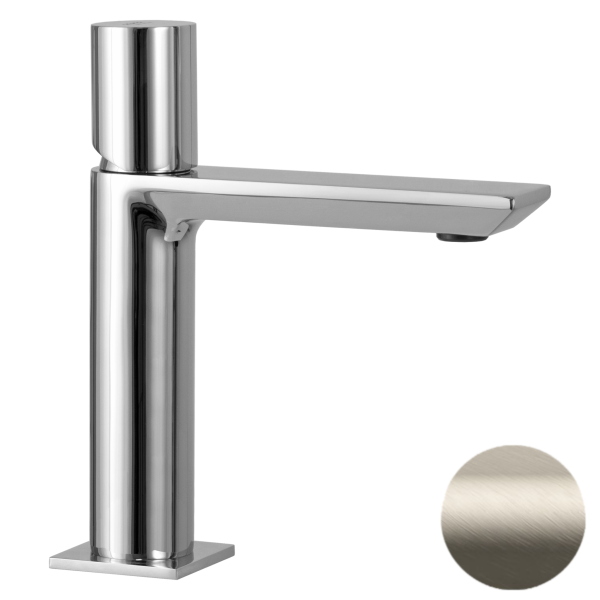 Смеситель для раковины Remer Edge EG512XV, сталь