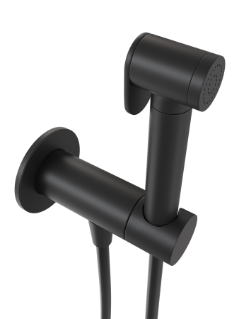 Гигиенический душ со смесителем Daniel Tokyo TX647P4DC15, чёрный матовый