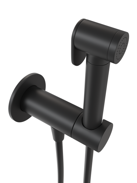 Гигиенический душ со смесителем Daniel Tokyo TX647P4DC15, чёрный матовый