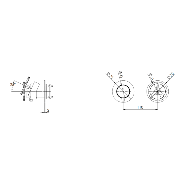 Смеситель для душа Remer Chrono CH92ZPWBDO, золото глянцевое
