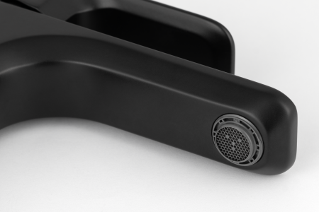 Смеситель для раковины Daniel Tiara TA606N15, чёрный матовый