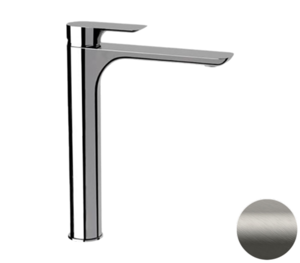 Смеситель для раковины Remer Infinity I11LNPO, никель матовый брашированный