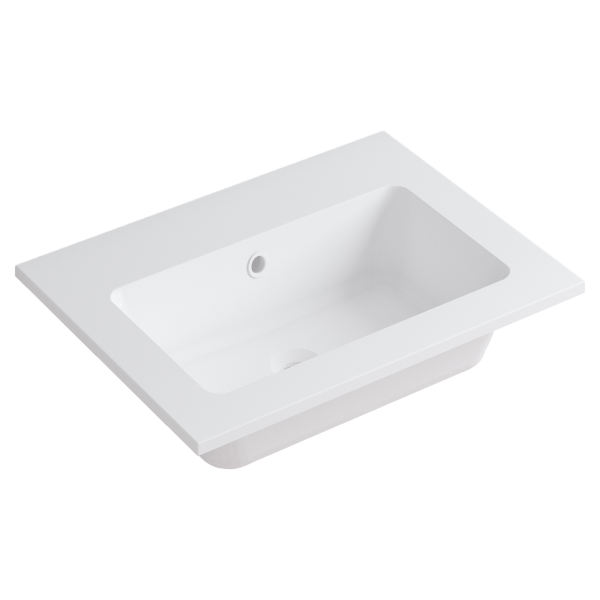 Раковина для тумбы 60 см Onsen 18MT-060-CX-MBI, белый матовый