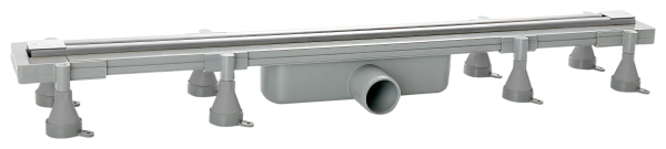 Дренажный канал 80 см, подрезаемый, гидрозатвор, ABS, горизонтальный выход OMP Tea Sumisura 983.201.8