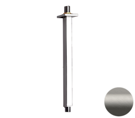 Кронштейн потолочный для верхнего душа 30 см Remer 347S30NPO, никель матовый брашированный