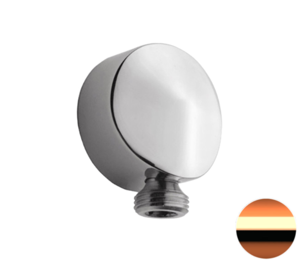 Шланговое подключение для душа Remer 309LRL, медь глянцевая