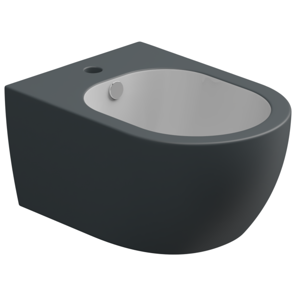 Биде подвесное биколор GSG Ceramic Design Like LKBISOBI000/028, White/Ebano Matt