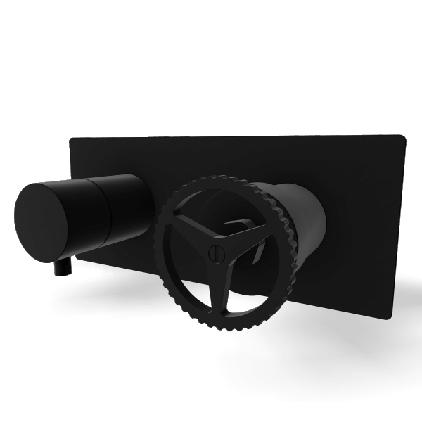 Смеситель для душа Remer Chrono CH92ZWBNO, черный матовый