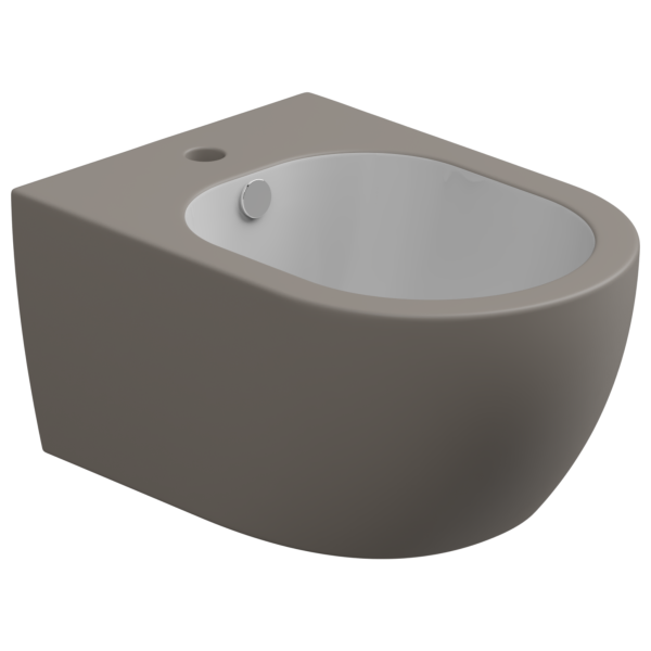 Биде подвесное биколор GSG Ceramic Design Like LKBISOBI000/030, White/Cashmere Matt