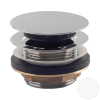 Донный клапан без перелива для ванны click-clack 1”1/2 OMP Tea Clicker 8568.060.6.XD, белый матовый
